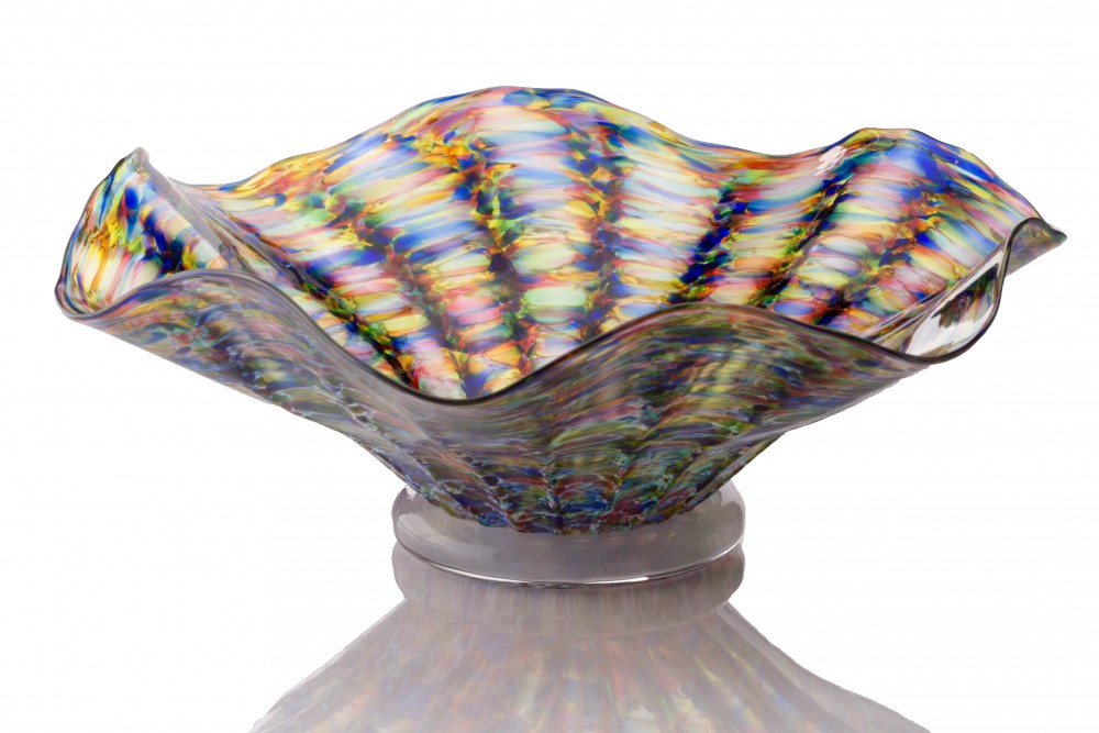 Flutter Bowl - Hudson Glass